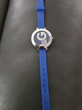 Dolce & Gabbana Blue Silicone Strap Logo Watch